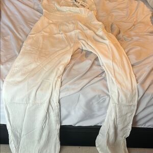 NWT Prana fernie wide leg‎ jumpsuit white